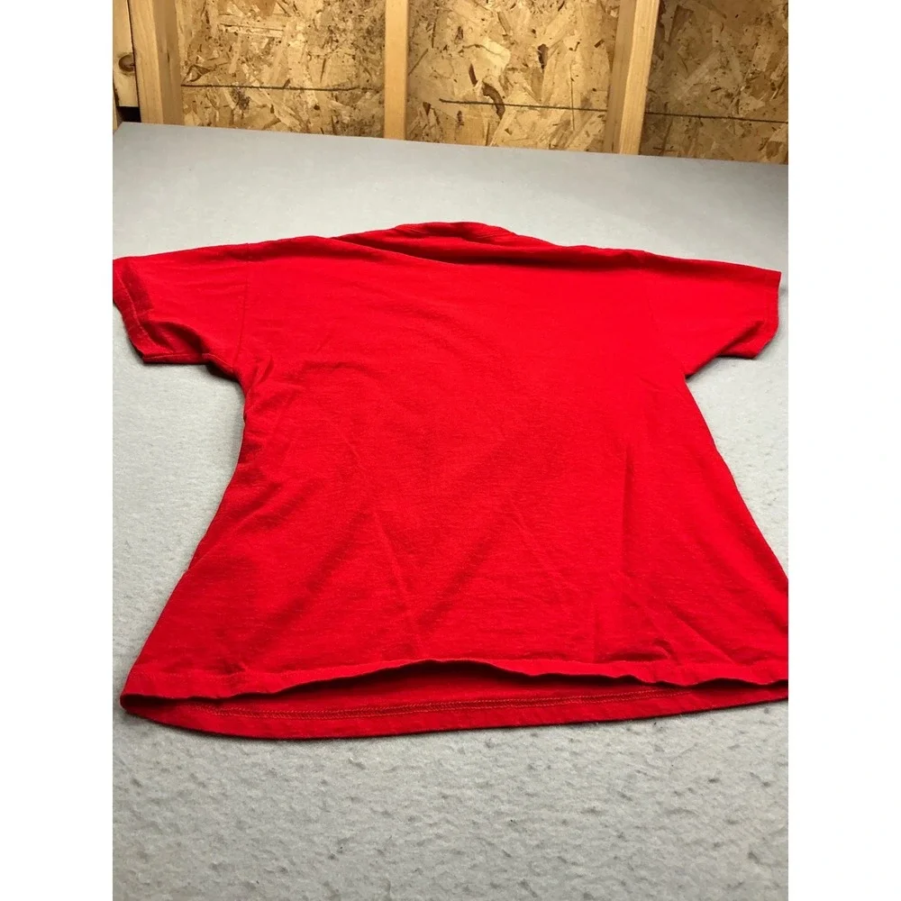 Sesame Street Vintage Elmo Big Face Graphic‎ T-Shirt Red Large 2009 Streetwear